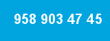 958 903 47 45 958 903 47 45